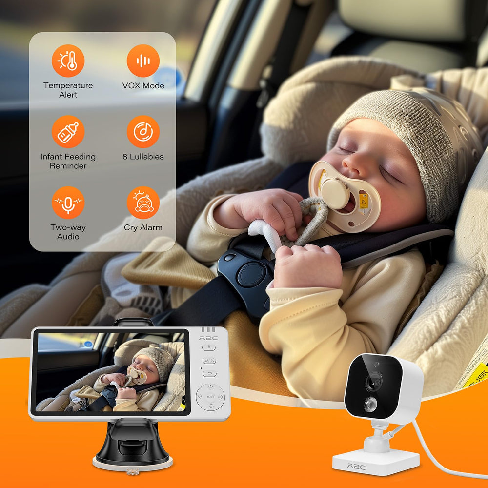 A2C baby car camera mount accessories fit SUVs, sedans, and more