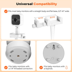 A2C universal mount folded for portable travel and easy packing.