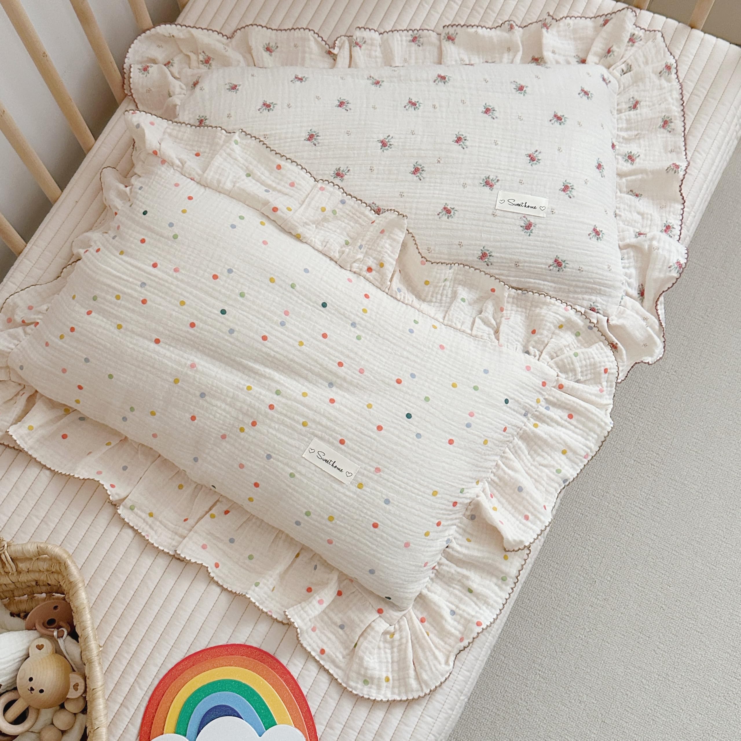 AOJIM 26x20 inch pillowcase suitable for kids bedding and travel use