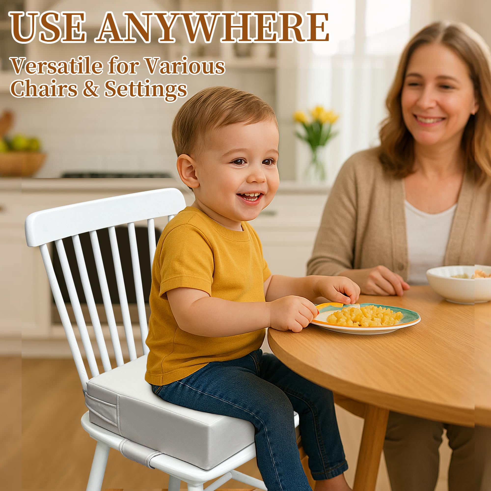 AAAini booster seat travel-lightweight design is easy to pack for outings.