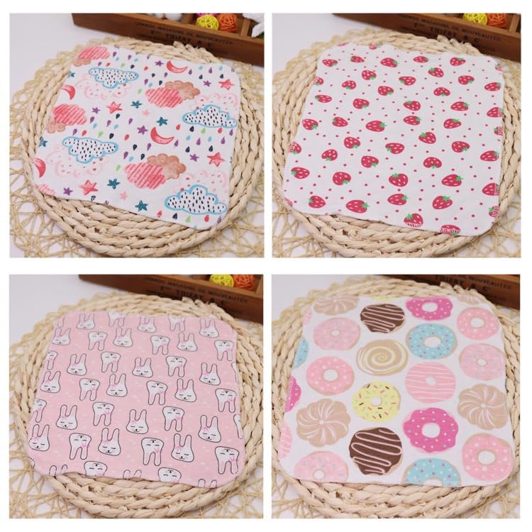 AALFA turtle-pattern handkerchiefs soft cotton fabric promoting gentle daily baby care