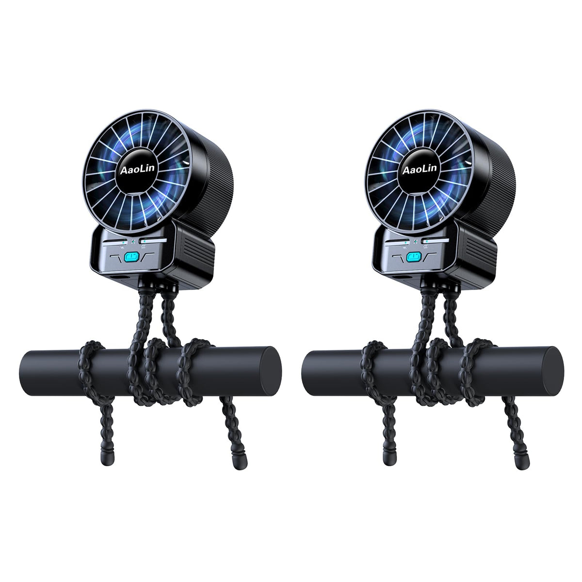 AaoLin multifunctional stroller fan clip-on design keeps you cool during strolling.