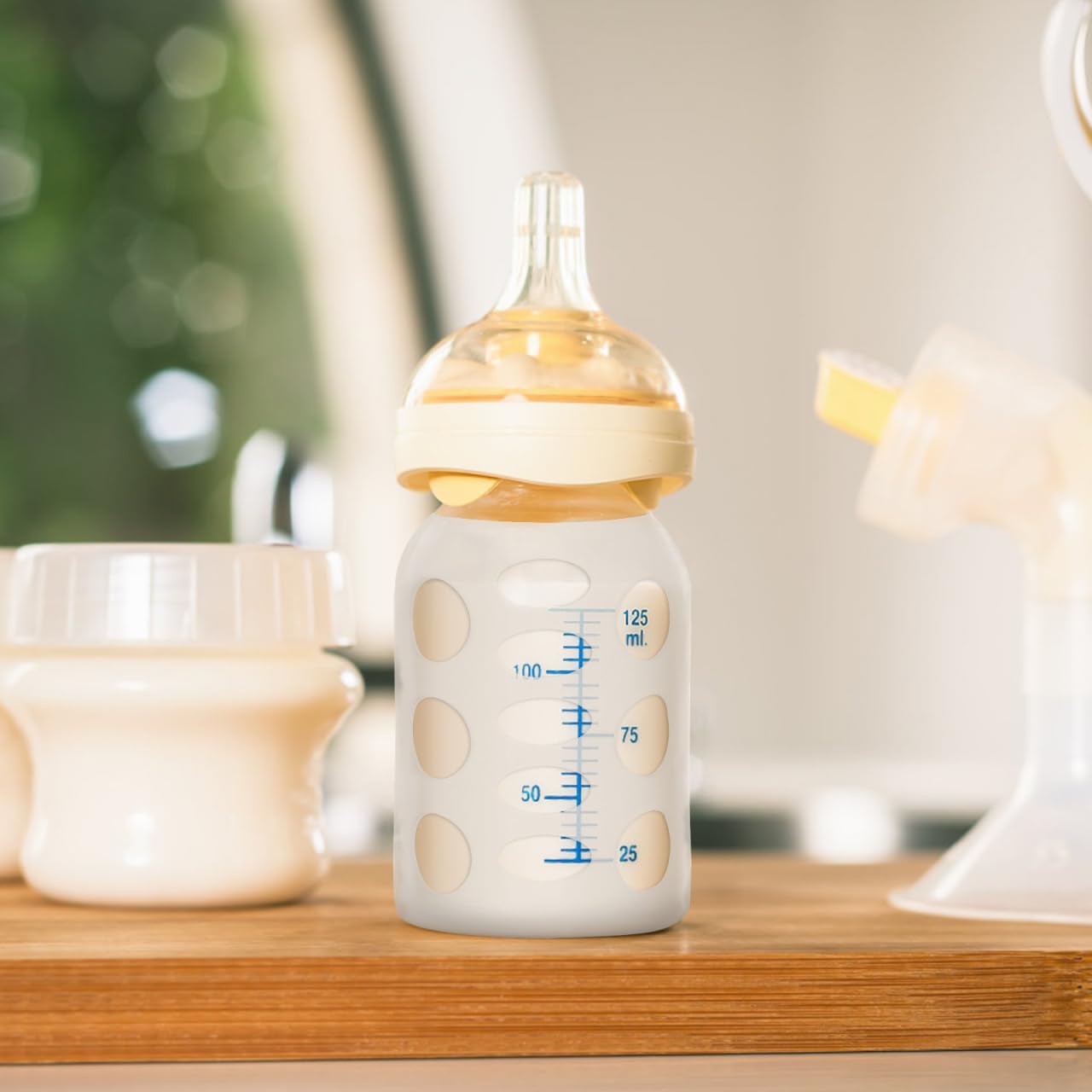 Abaodam bottle sleeve easy-install features quick fitting on most glass bottles