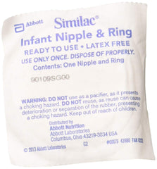 Abbott Similac Component Nipple System ring showing secure fit and easy assembly