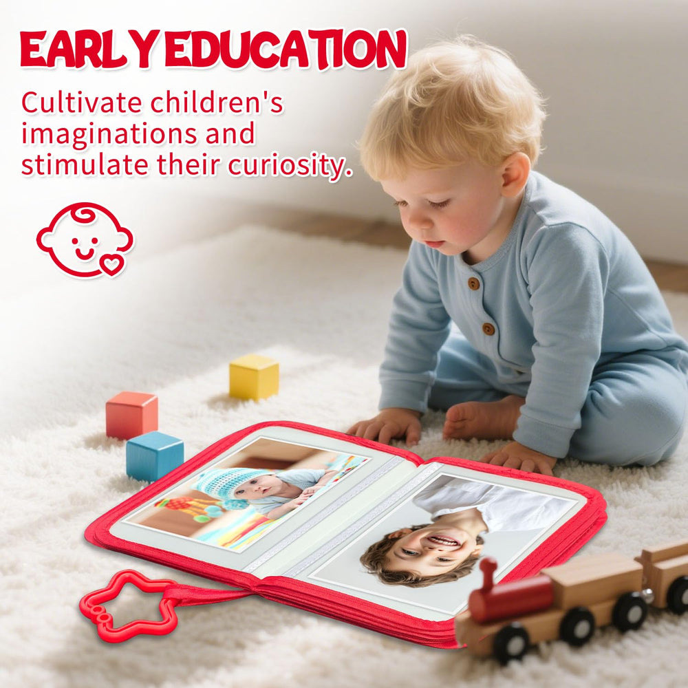 ABCKEY gift-ready photo album, a thoughtful newborn or baby shower keepsake.