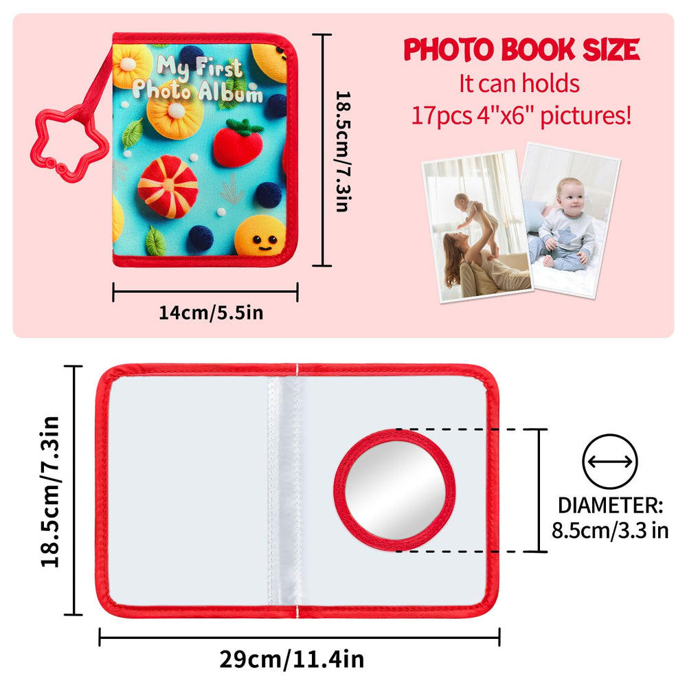 ABCKEY built-in hanging hook for easy nursery display and storytelling.