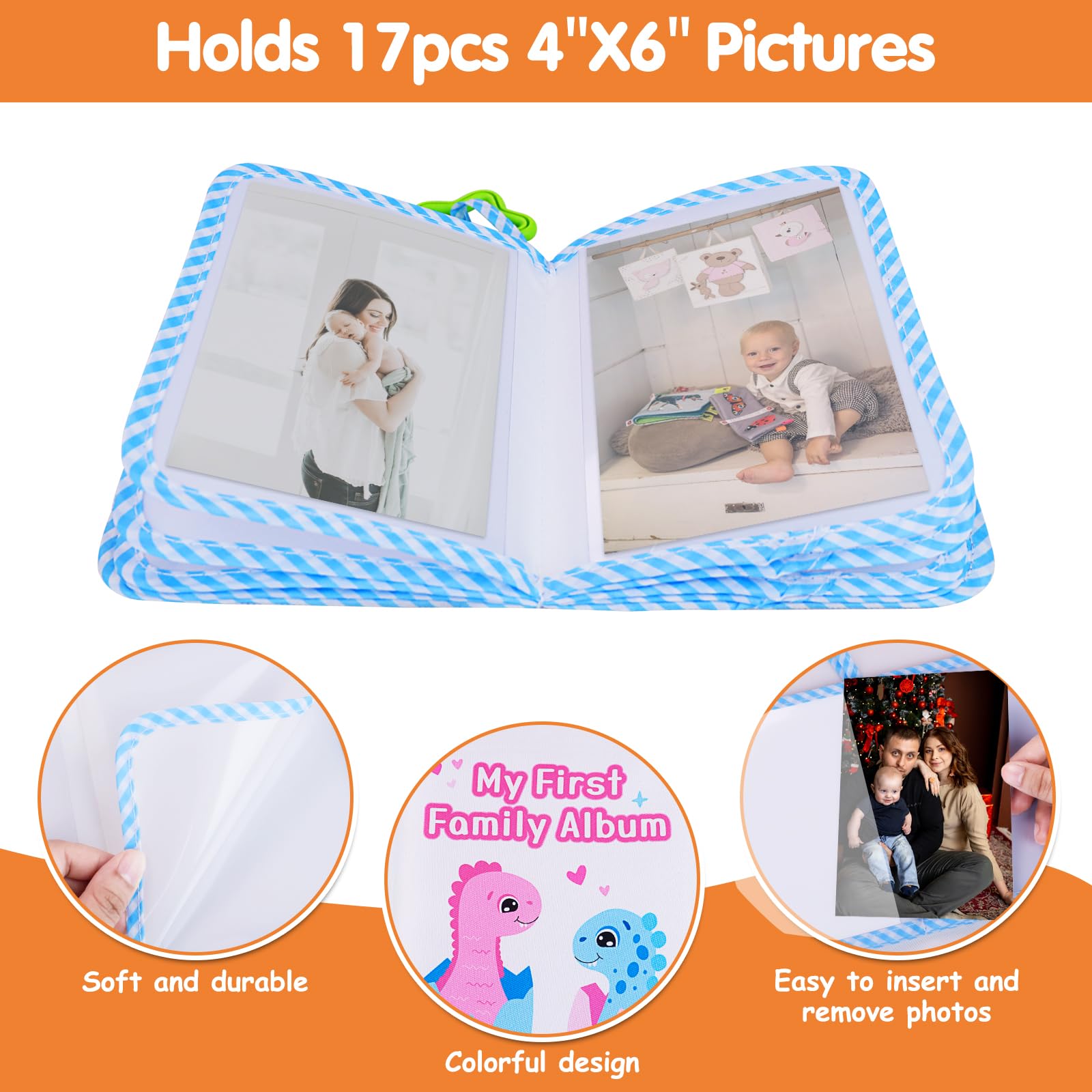 abcxgood soft-touch cover close up feels gentle for newborns.