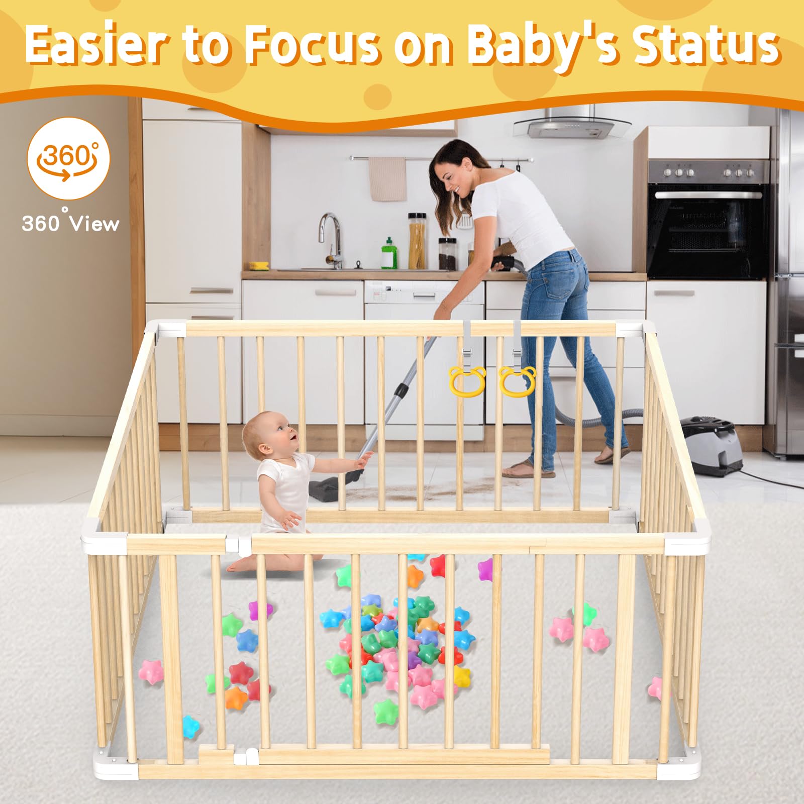 Abdtech Playpen non-slip base image demonstrating stable footing.