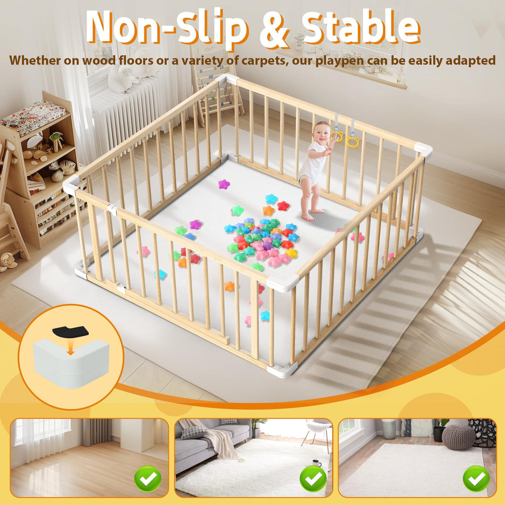 Abdtech Baby Wood slat detail with smooth burr-free finish.