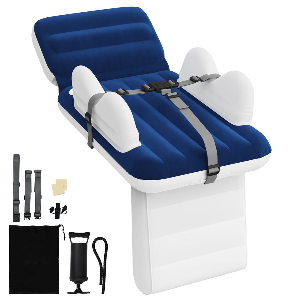 Abdtech inflatable toddler airbed pillow section for customized seat comfort on flights