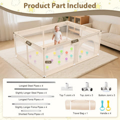 Abdtech Playpen tool-free assembly demonstrates quick setup in minutes.