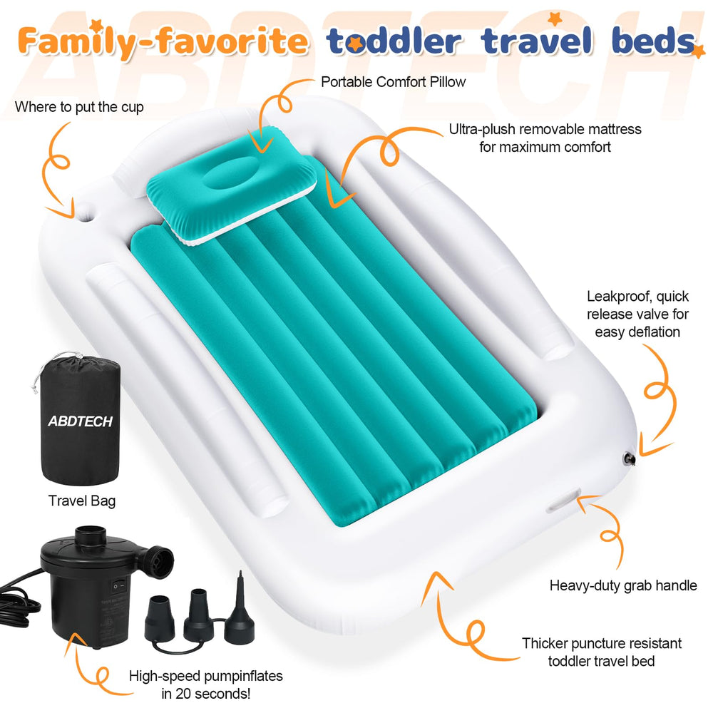 Abdtech folded compact package shows travel-ready portability.