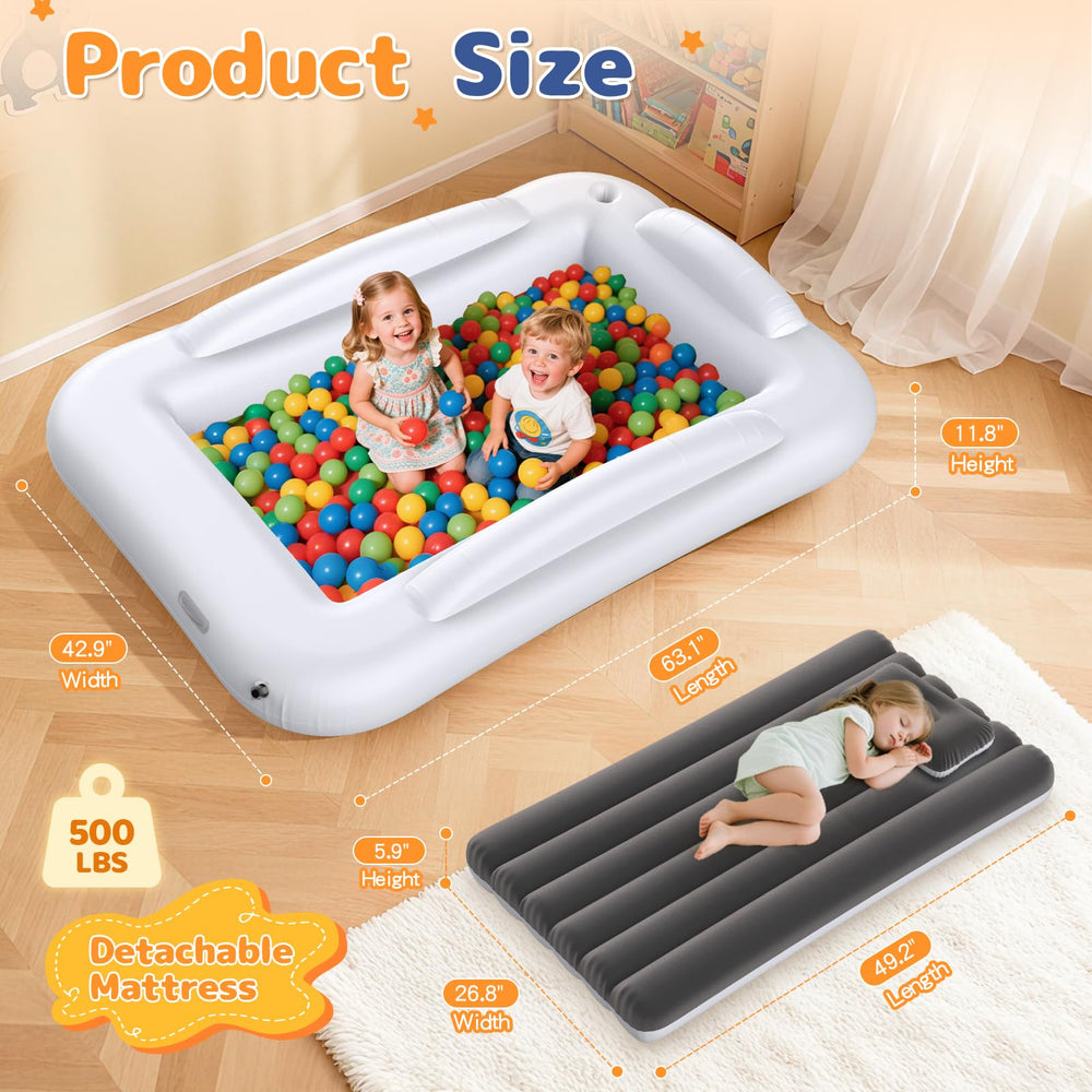 Abdtech bed folds compactly for easy packing and travel storage.