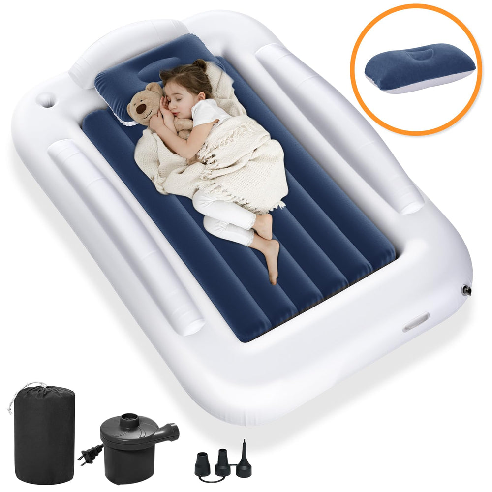 Abdtech toddler bed unfolds in seconds for restful nights