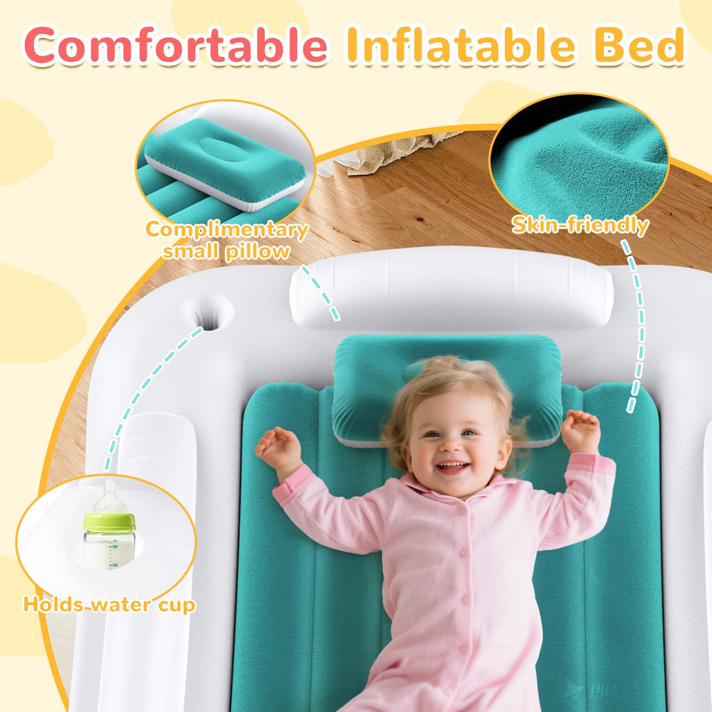 Abdtech velvet flock surface offers soft, cozy sleeping feel.