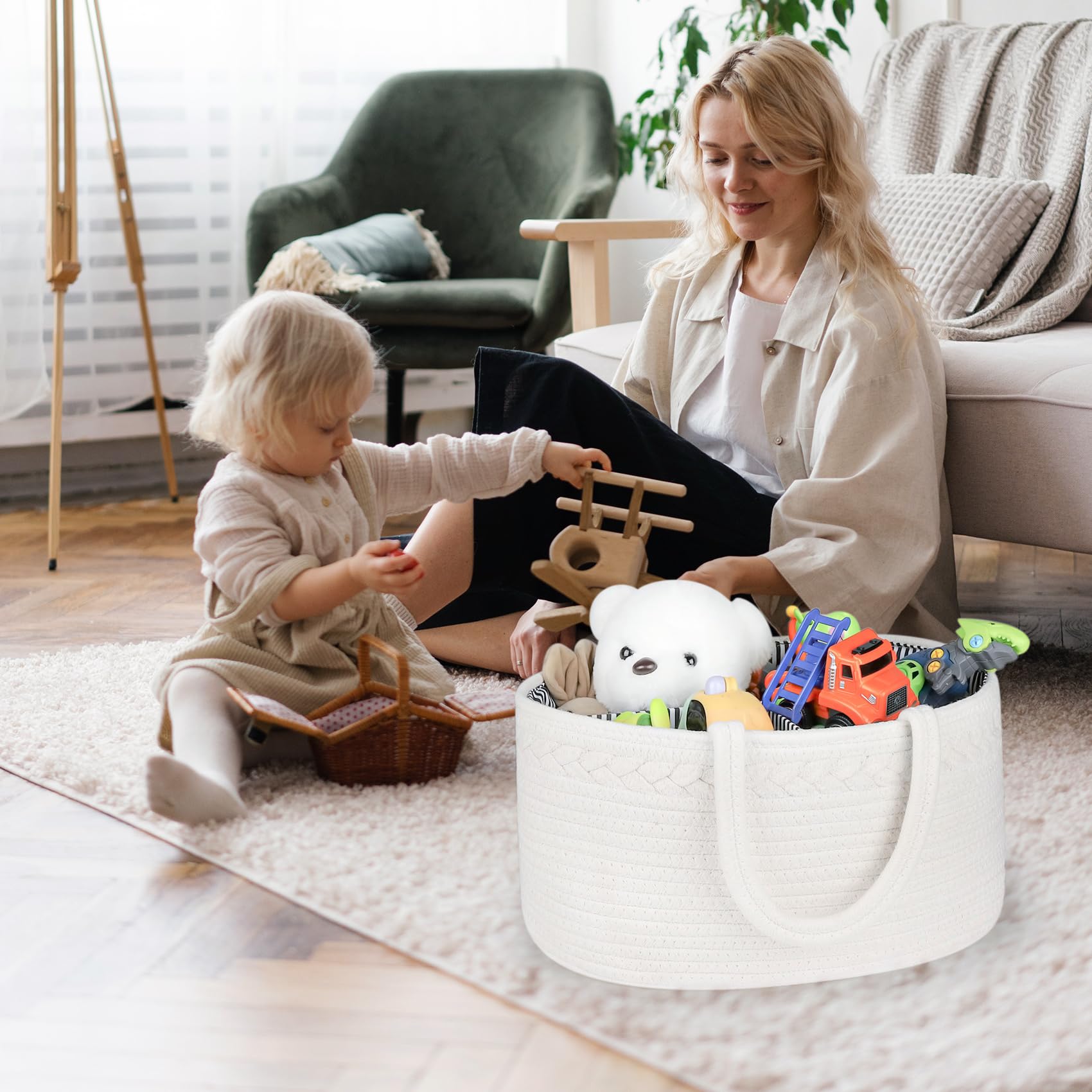 ABenkle Baby Diaper Caddy car organizer ideal for on-the-go trips