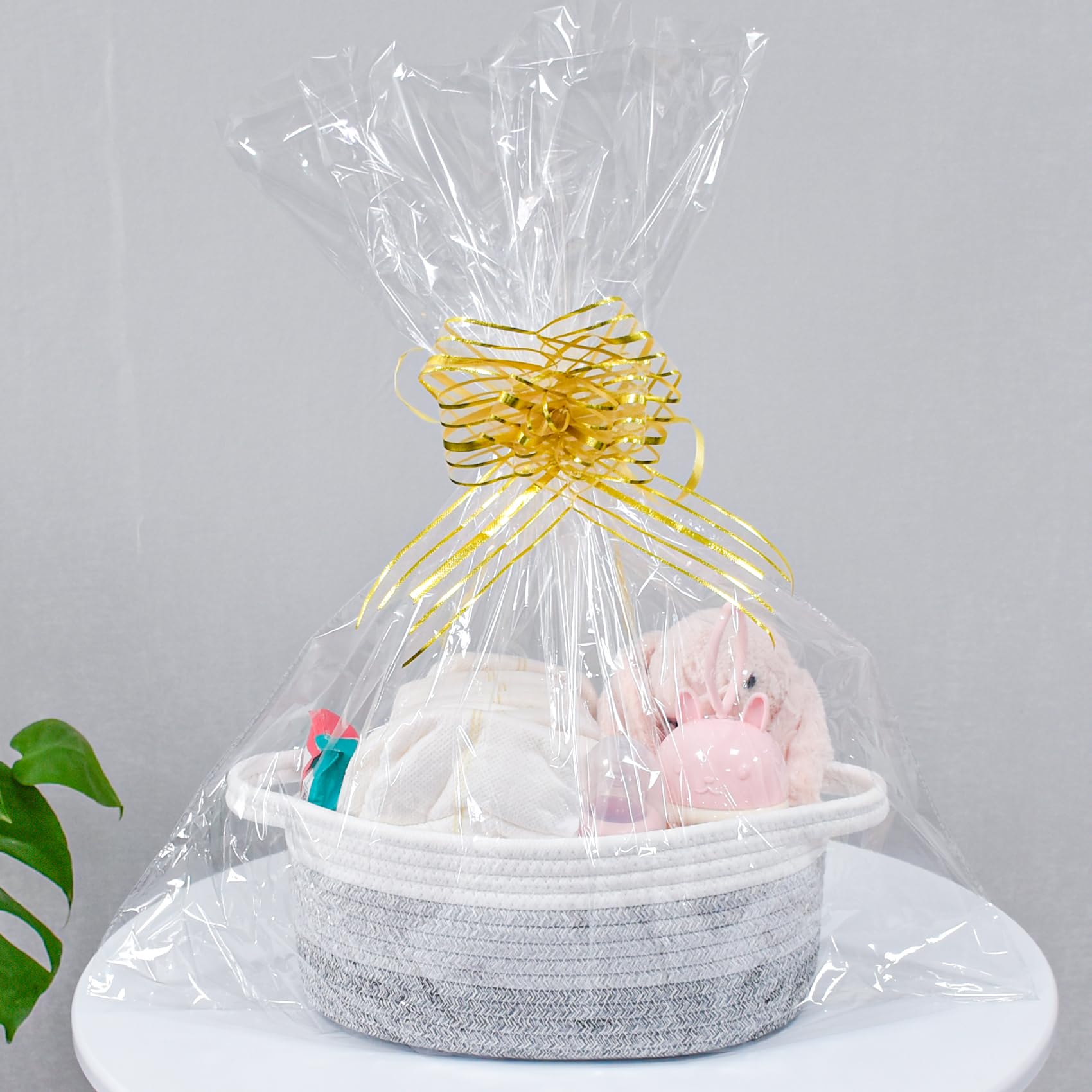 ABenkle baby room decor basket made of cotton, skin-friendly for infants