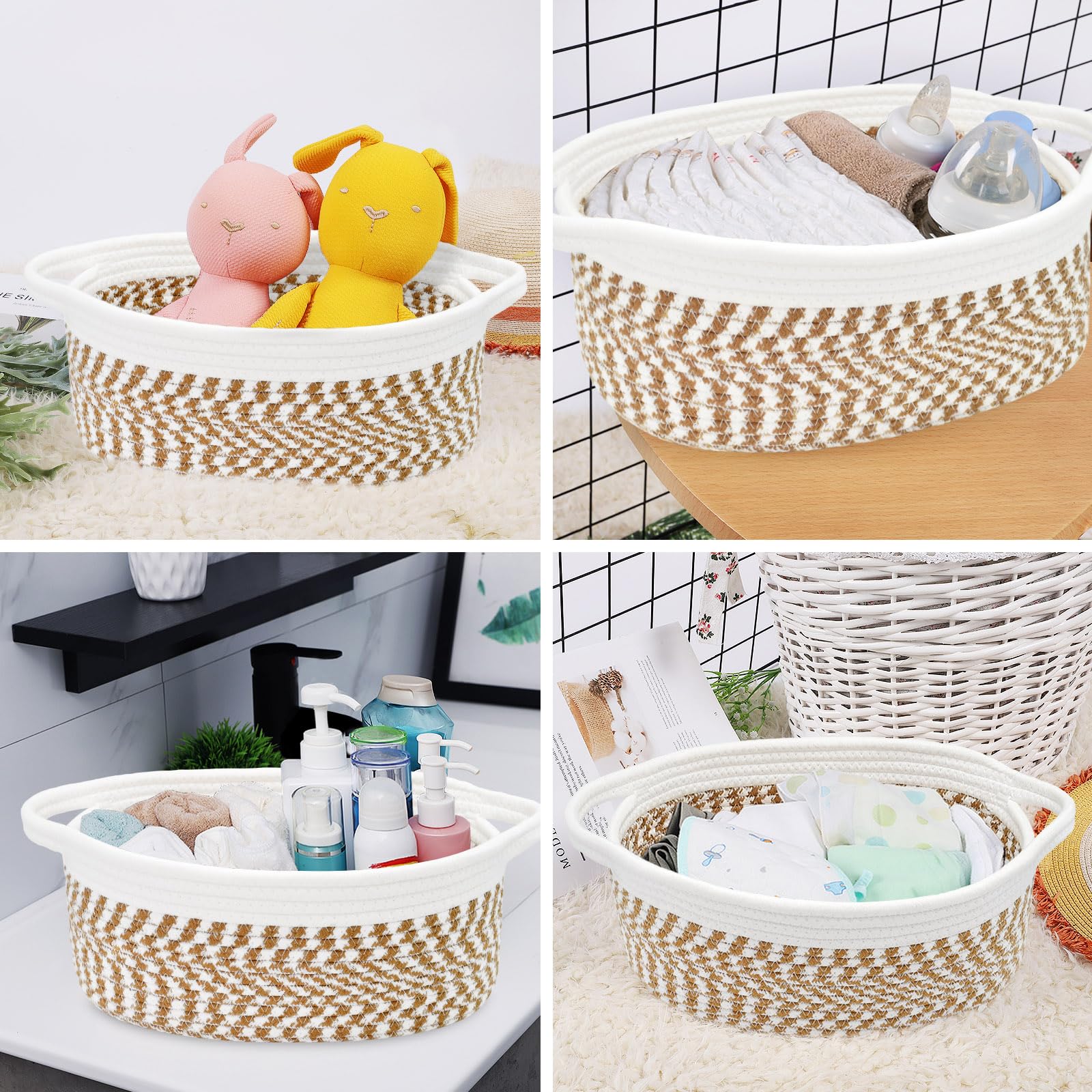ABenkle decorative gift basket ready option for gifting or home decor