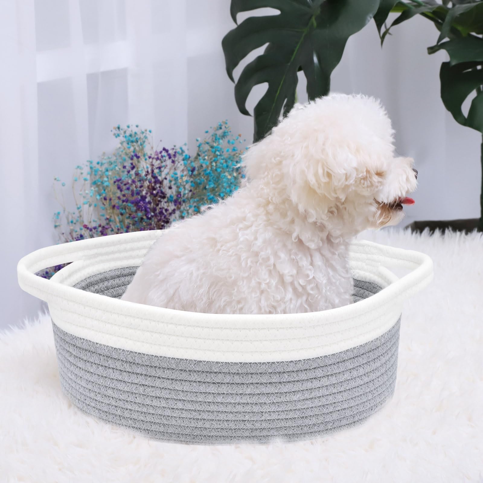 ABenkle decorative-gift-basket-grey stylish decor that doubles as a thoughtful gift