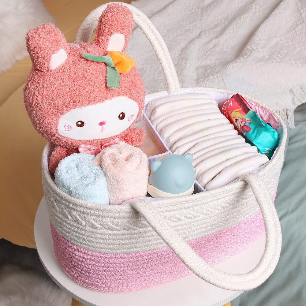 ABenkle diaper caddy makes a thoughtful baby shower gift