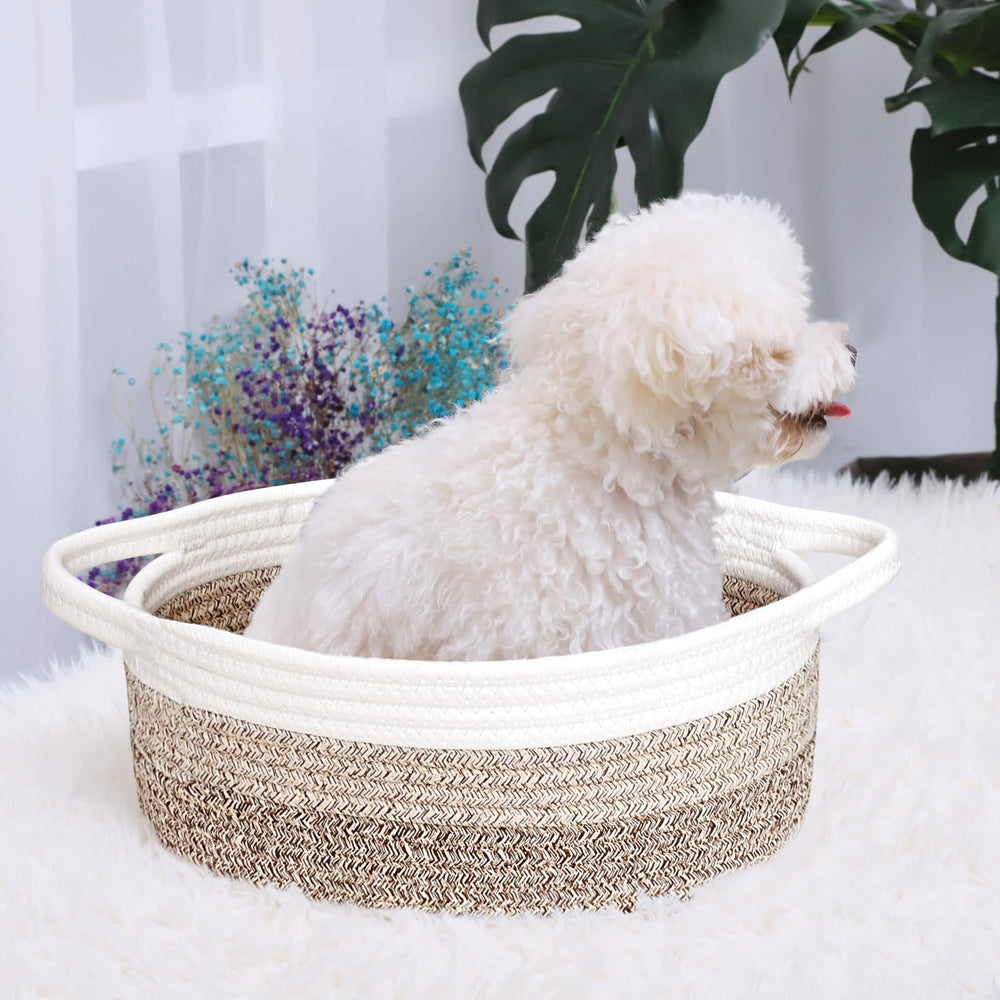 ABenkle durable cotton storage basket offers clean, chemical-free storage that respects homes.