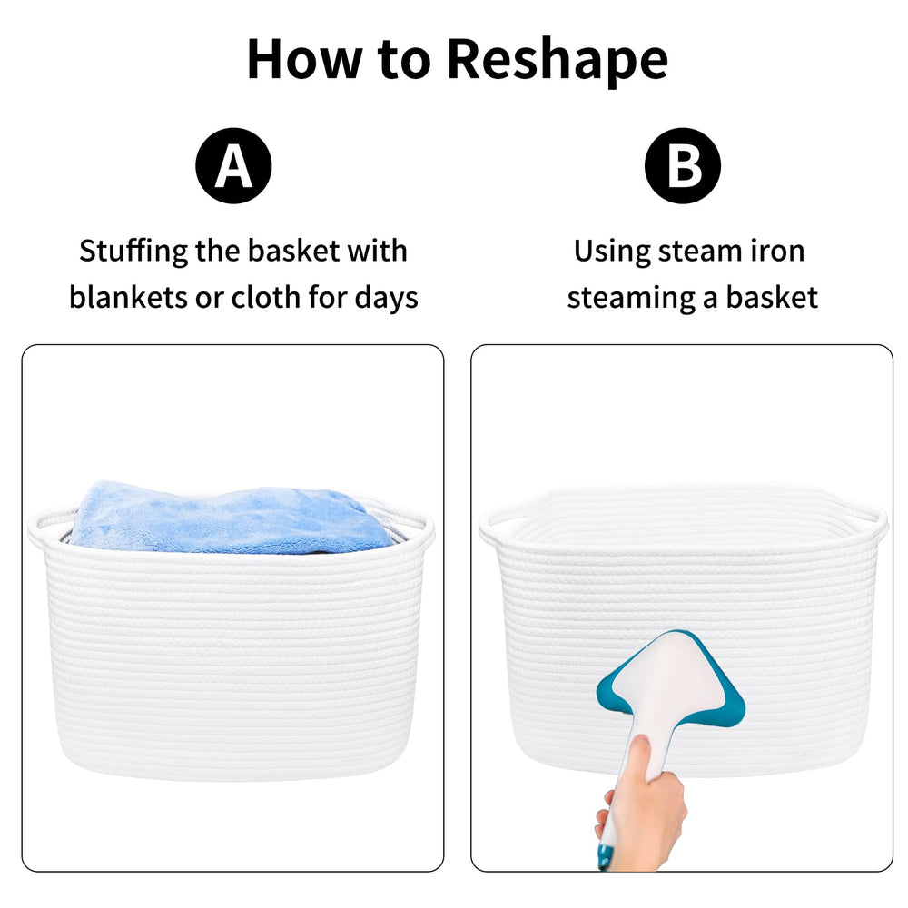ABenkle eco-friendly rope basket showcases versatile natural storage