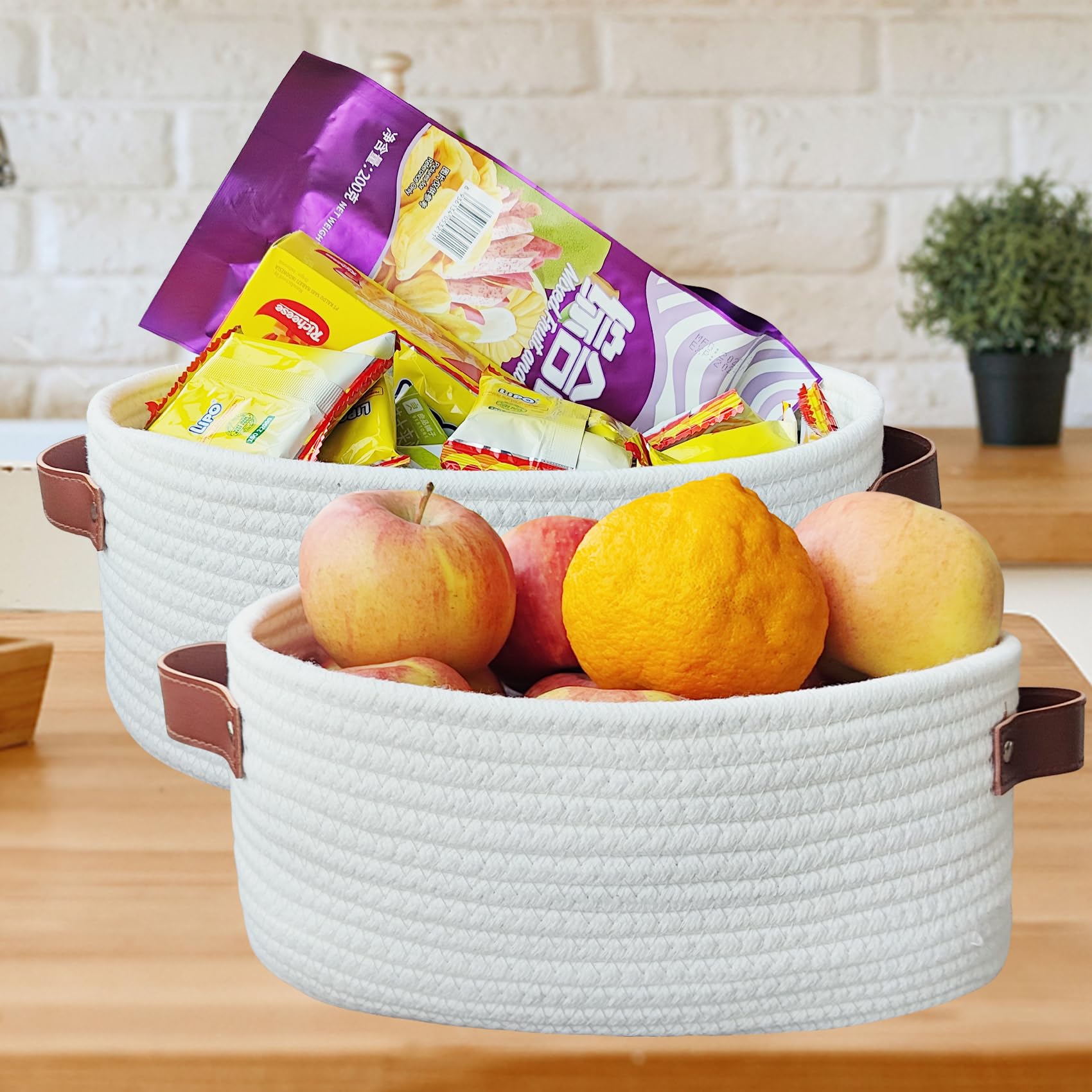 ABenkle foldable basket collapses for compact storage