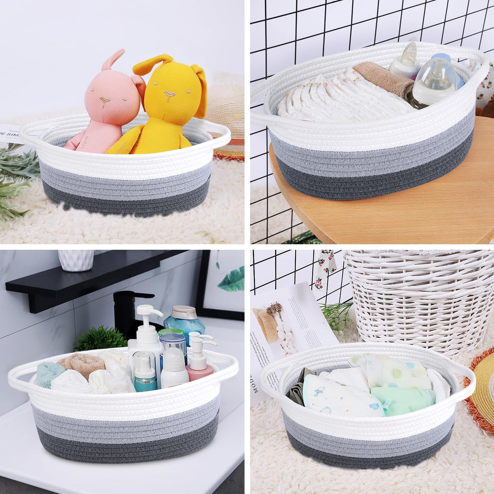ABenkle gift-ready basket in a stylish decor setting.