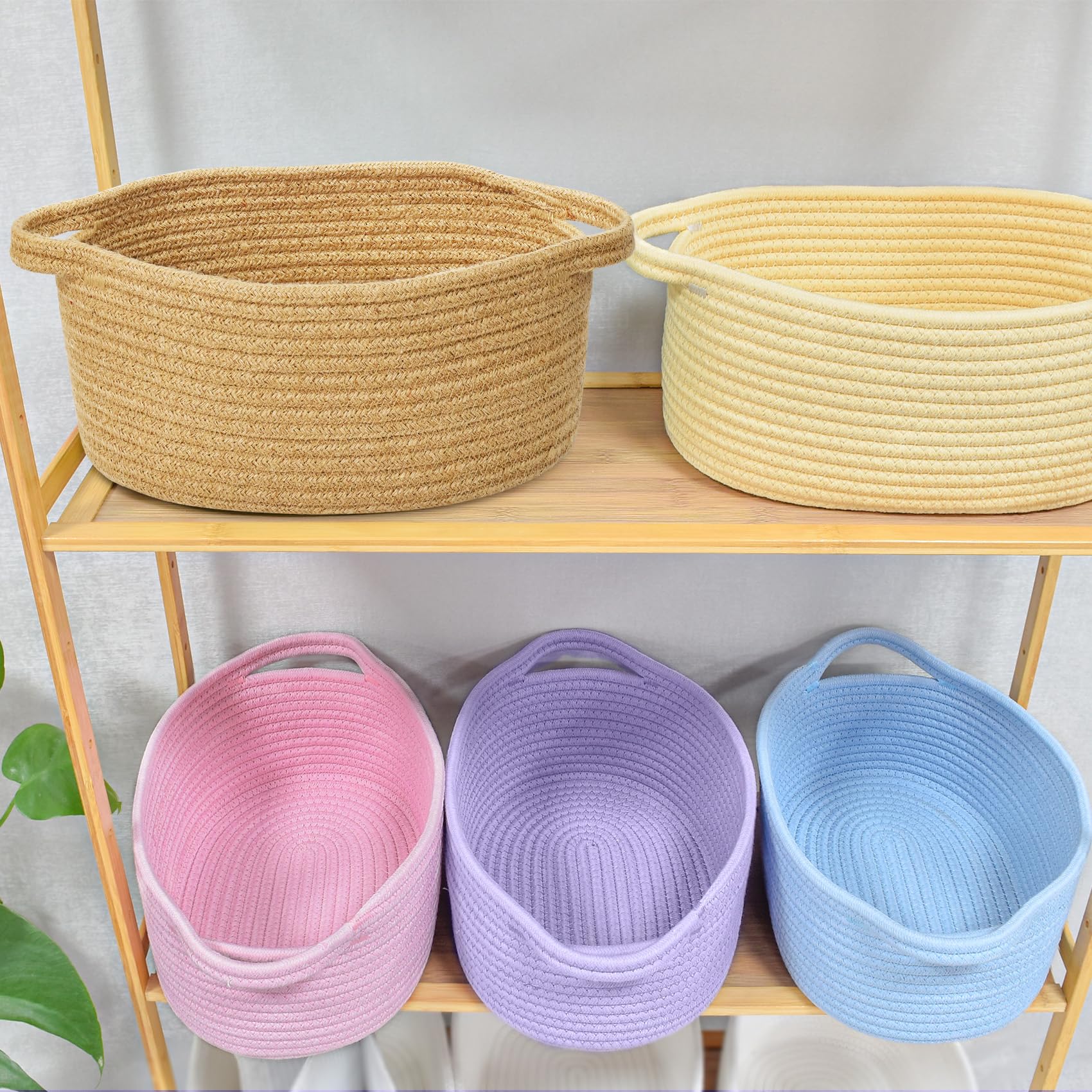 ABenkle white gift-ready basket for Mother's Day or Easter