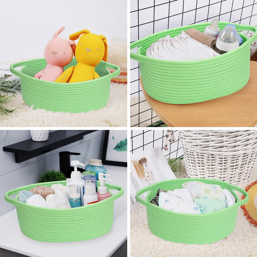 ABenkle shelf storage bin adds stylish organization to any room.