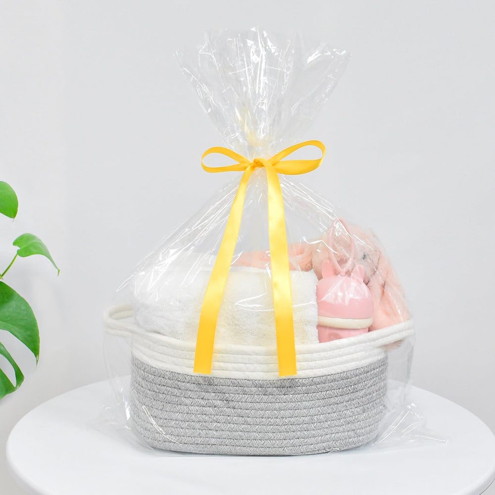 ABenkle small basket for pet toys creates a dedicated playful space