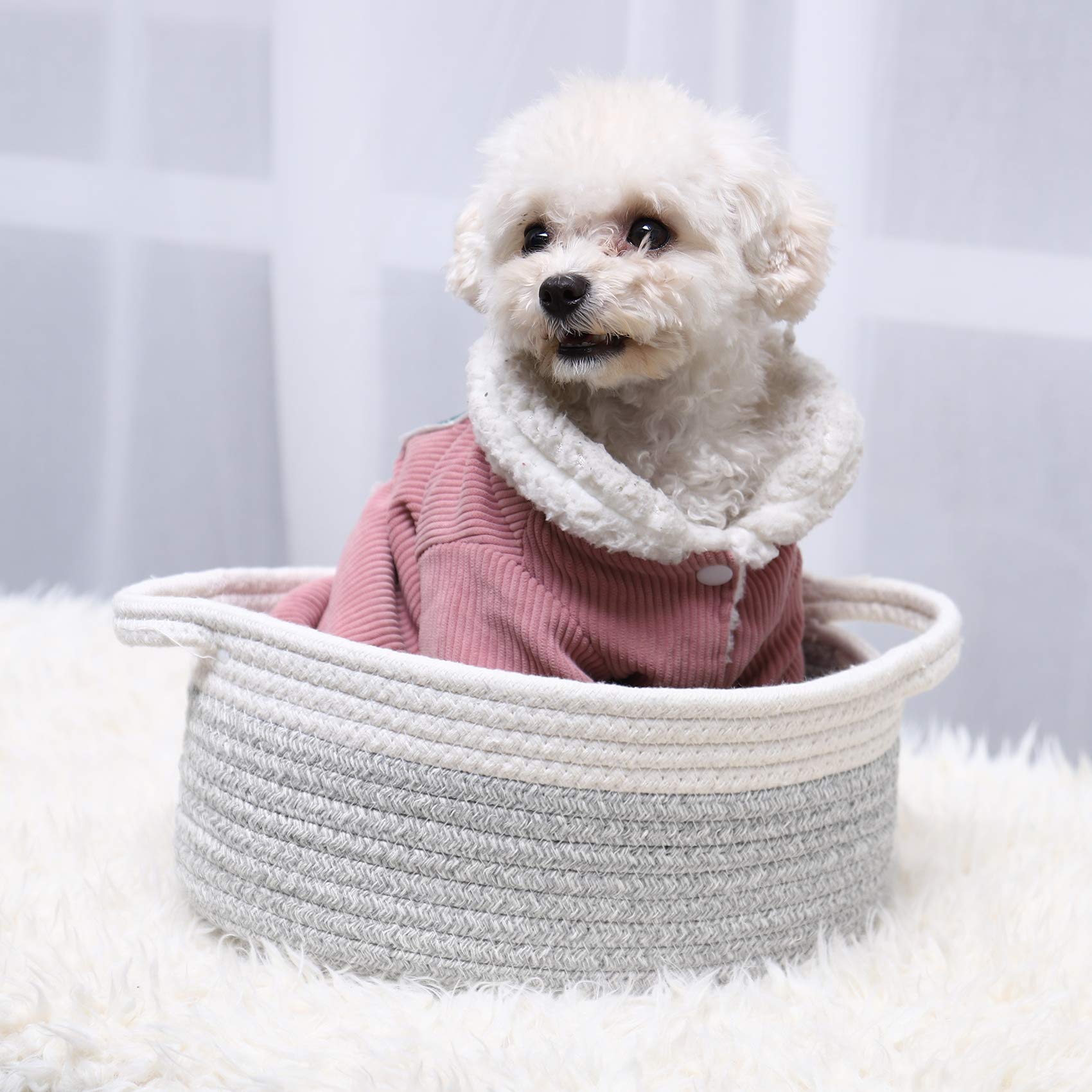 ABenkle small basket for toy storage keeps play areas tidy and accessible