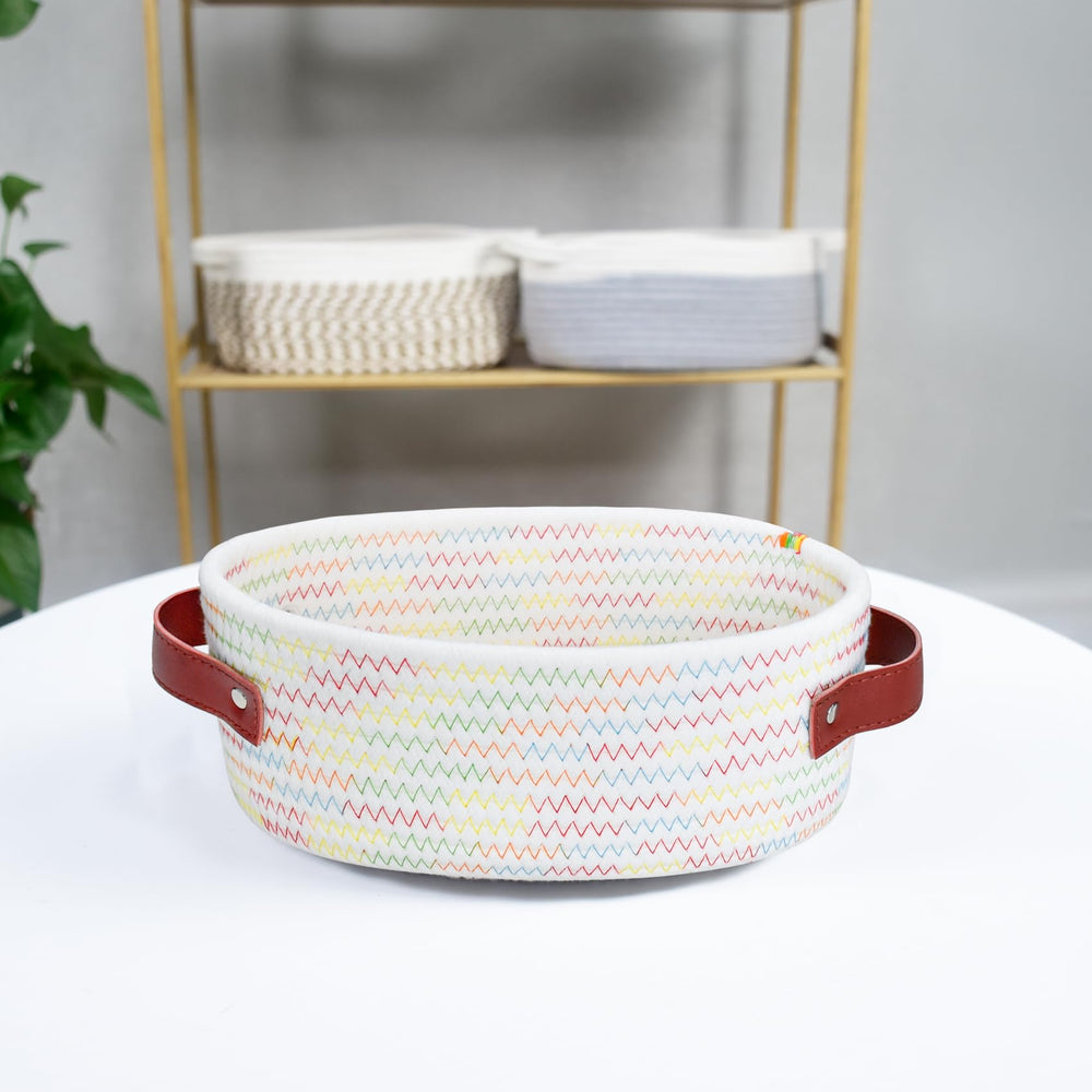 ABenkle small oval basket enhances gift presentation for Easter and celebrations