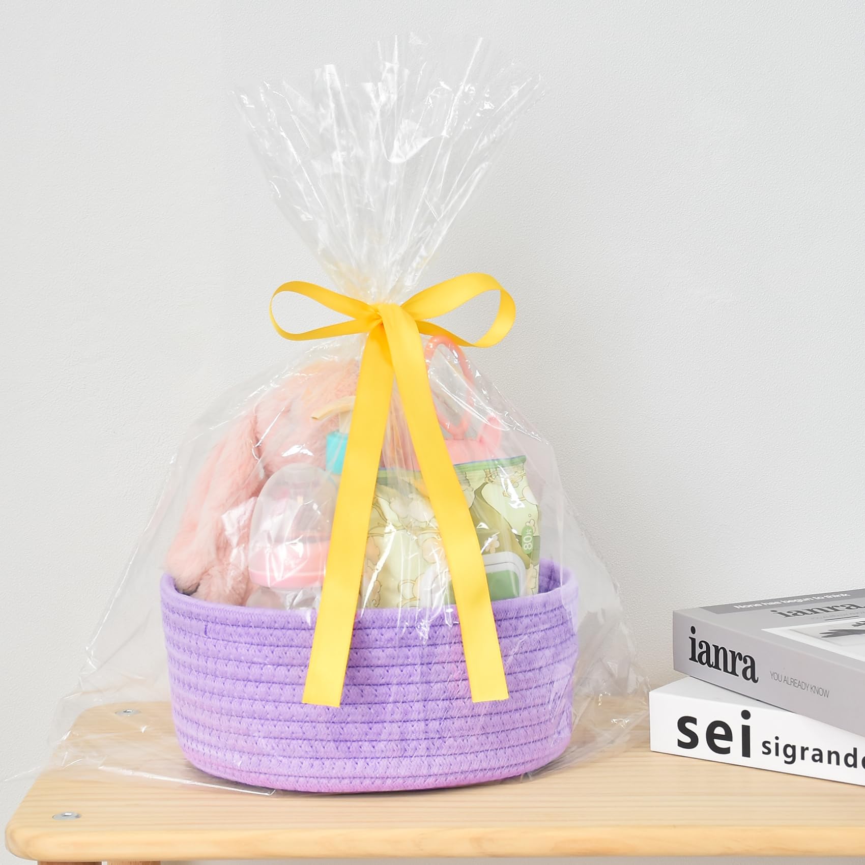 ABenkle bathroom vanity basket tidy toiletries and makeup brushes