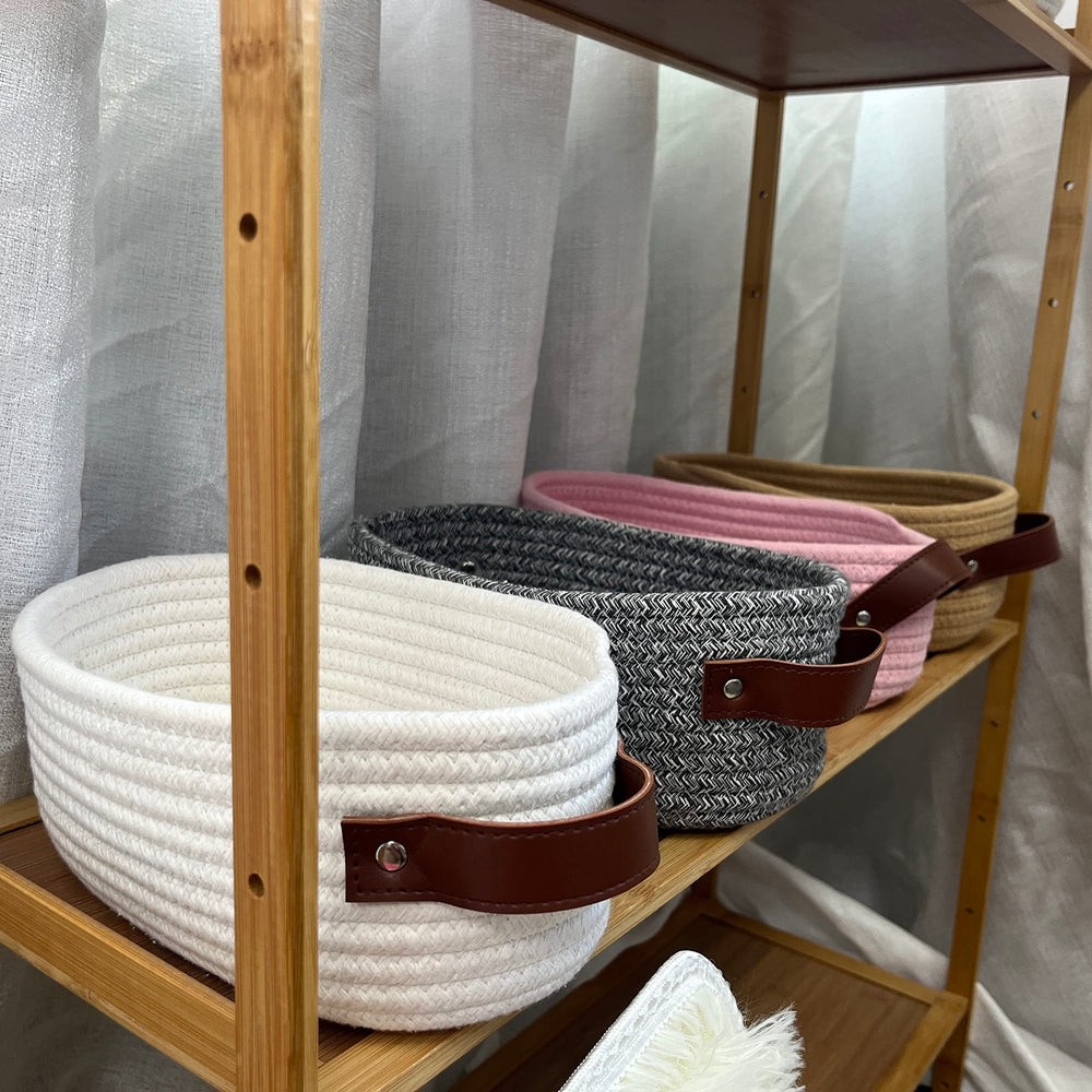 ABenkle small woven basket empty gift basket ready to fill.