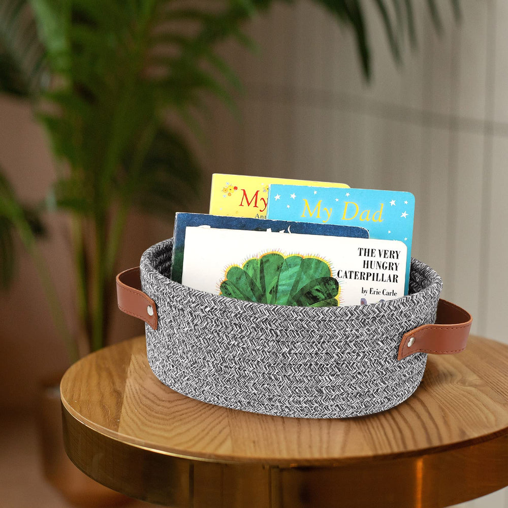 ABenkle tiny Easter basket adds festive touch to nursery decor.