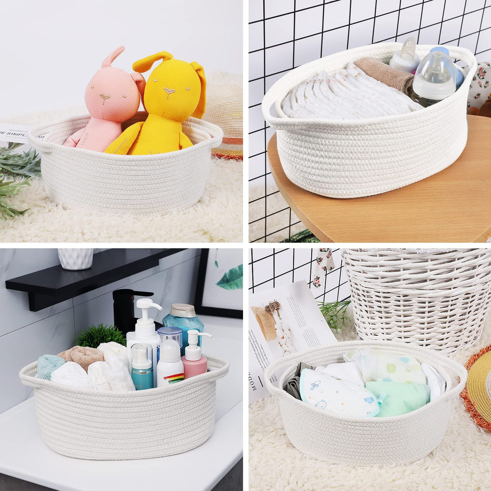 ABenkle toy-bin-storage-basket looks stylish while corralling small toys