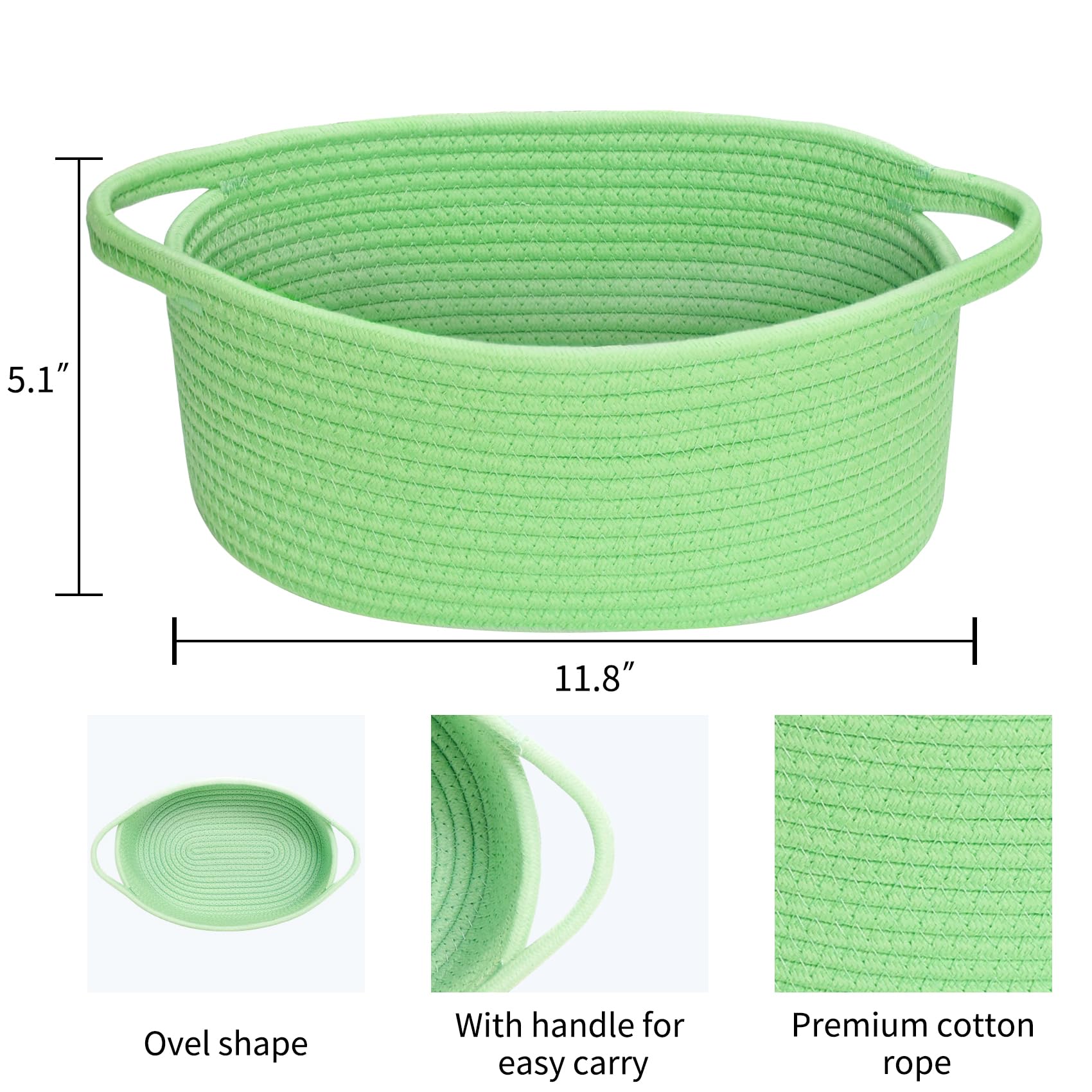 ABenkle woven cotton storage basket in natural color complements minimalist decor.