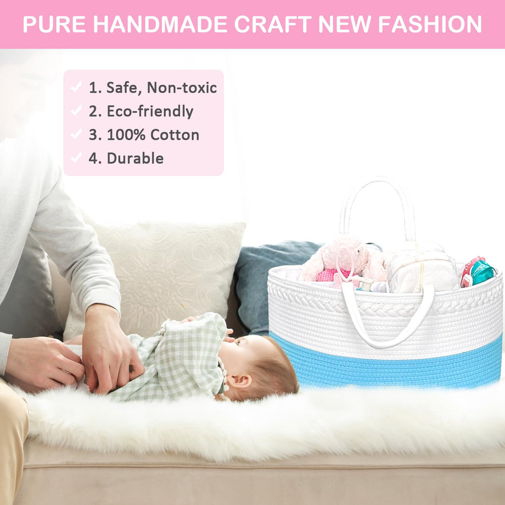 ABenkle baby shower gift idea diaper organizer eases daily routines.