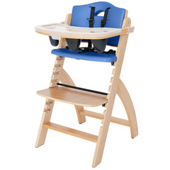 Abiie Beyond Junior high chair with adjustable height mechanism supports growing children