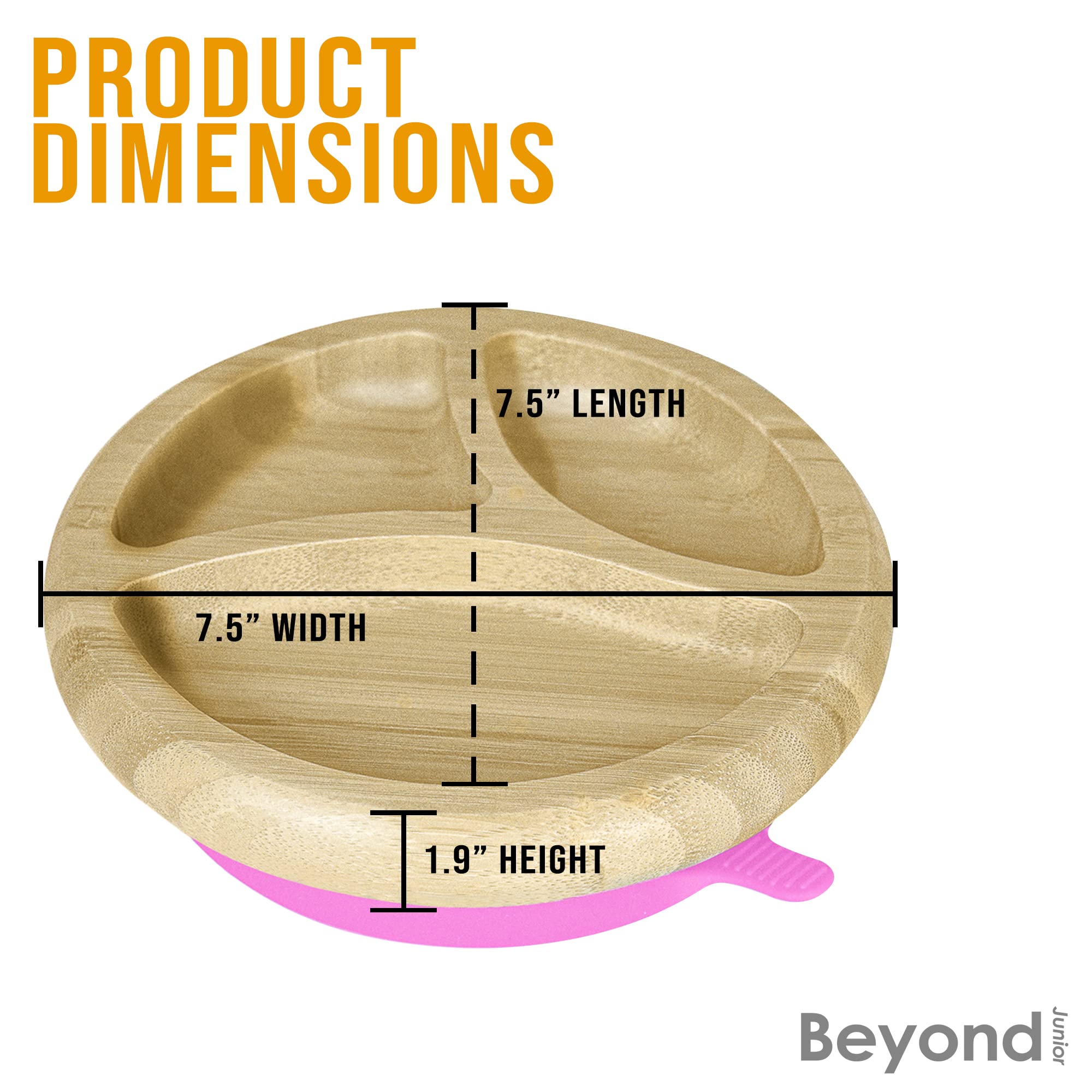 Abiie Octopod bamboo dish easy-clean design simplifies post-meal cleanup.