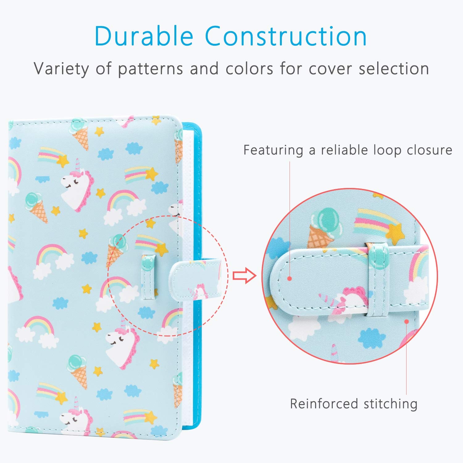 Ablus 96-pocket album modern design enhances display and gifting