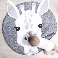 ABREEZE Baby playmat crawling-area highlights versatility for crawling and quiet play.
