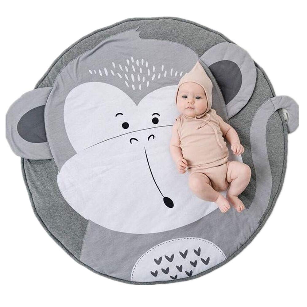 ABREEZE cotton crawling mat doubles as stroller cover