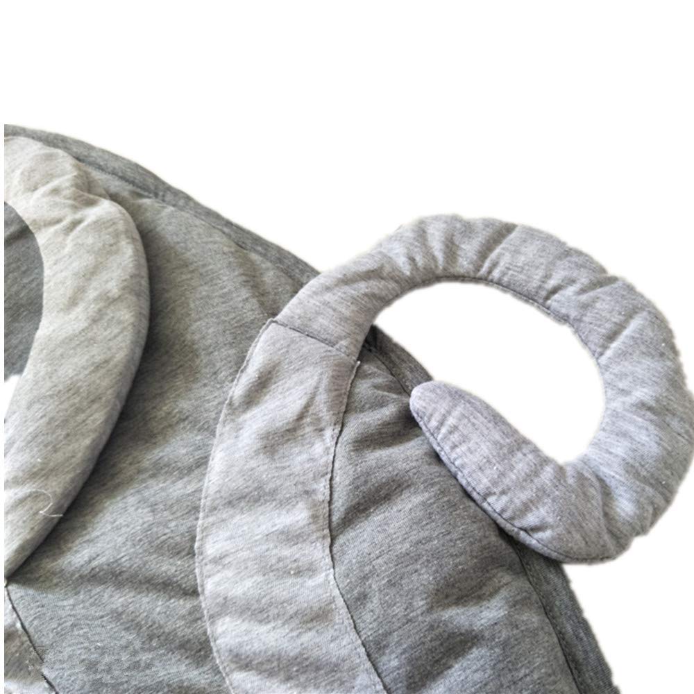 ABREEZE compact play mat sized for babies' everyday activities