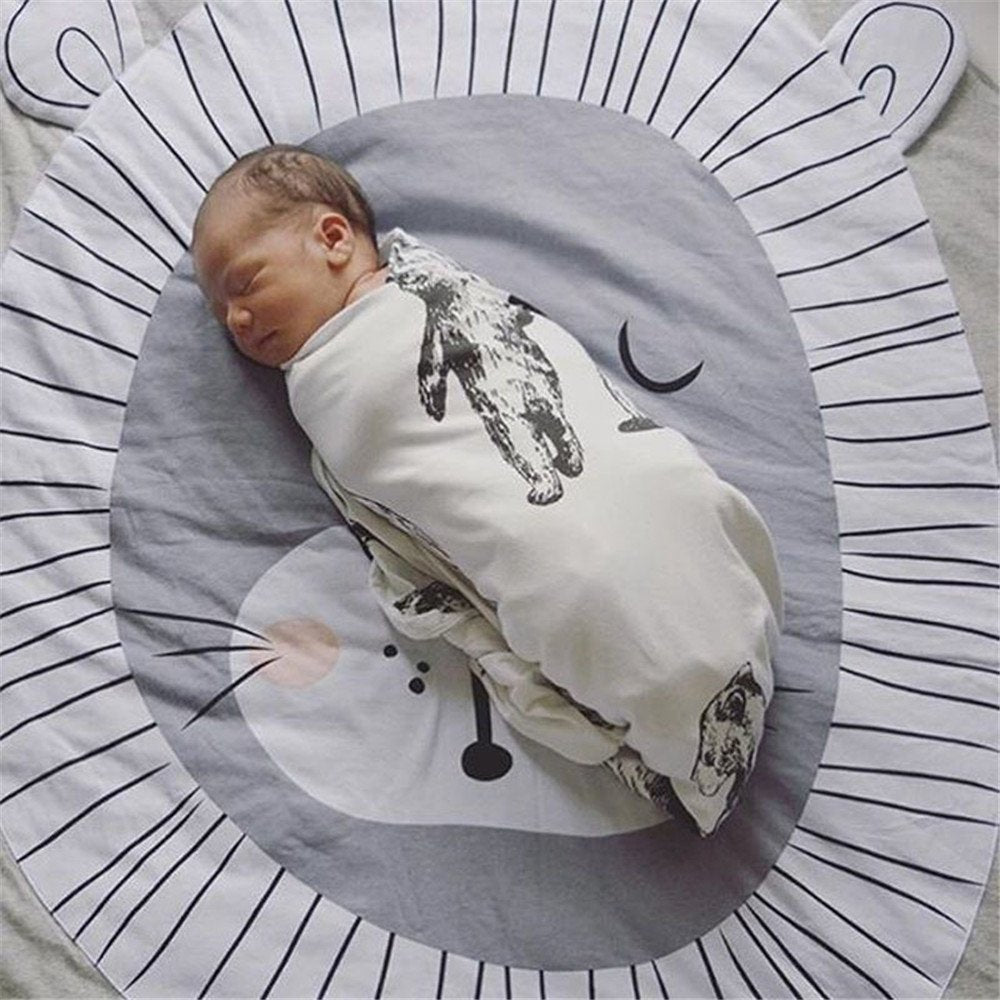ABREEZE soft baby rug offers unisex design suitable for any nursery.