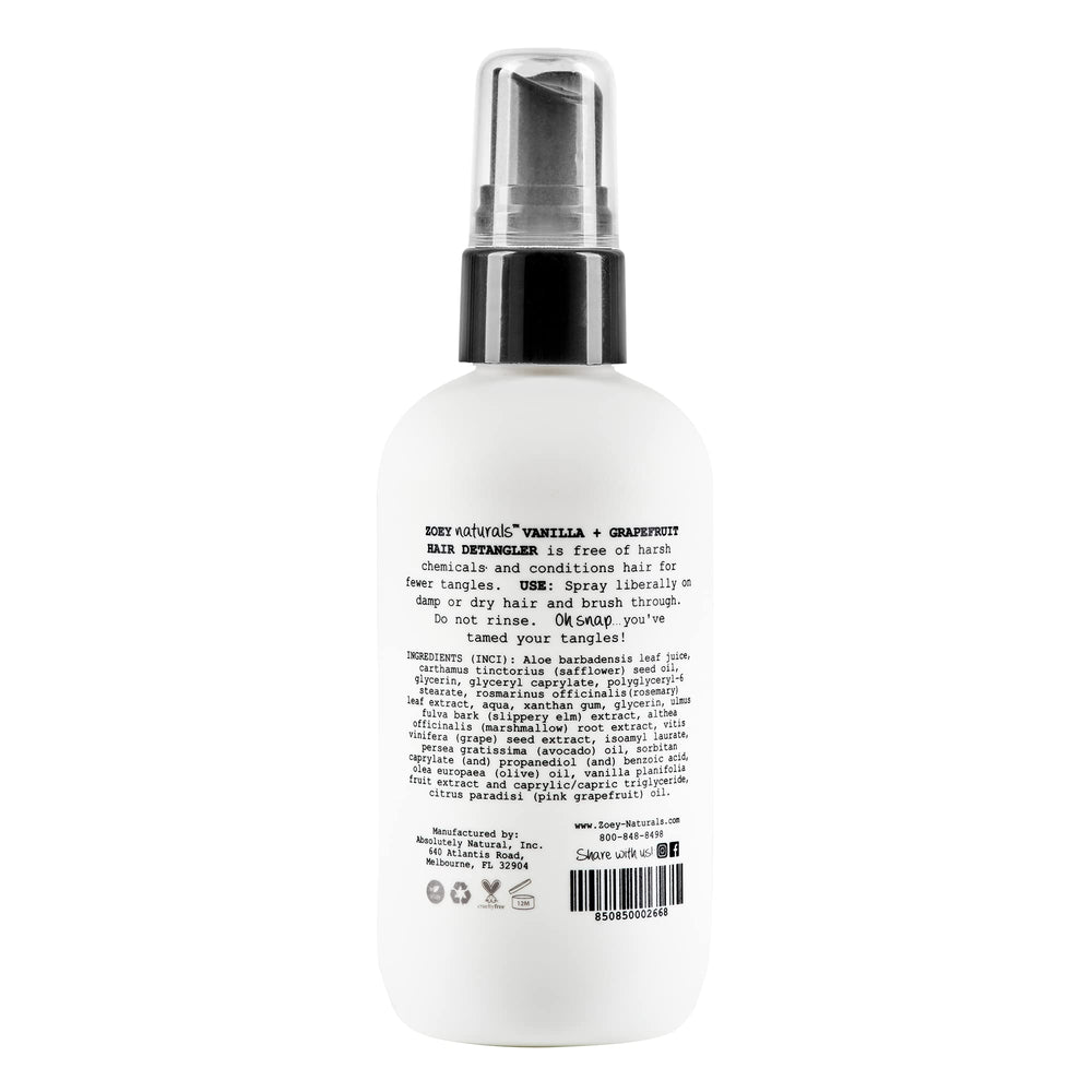 Zoey Naturals olive oil safeguards baby hair strength and softness