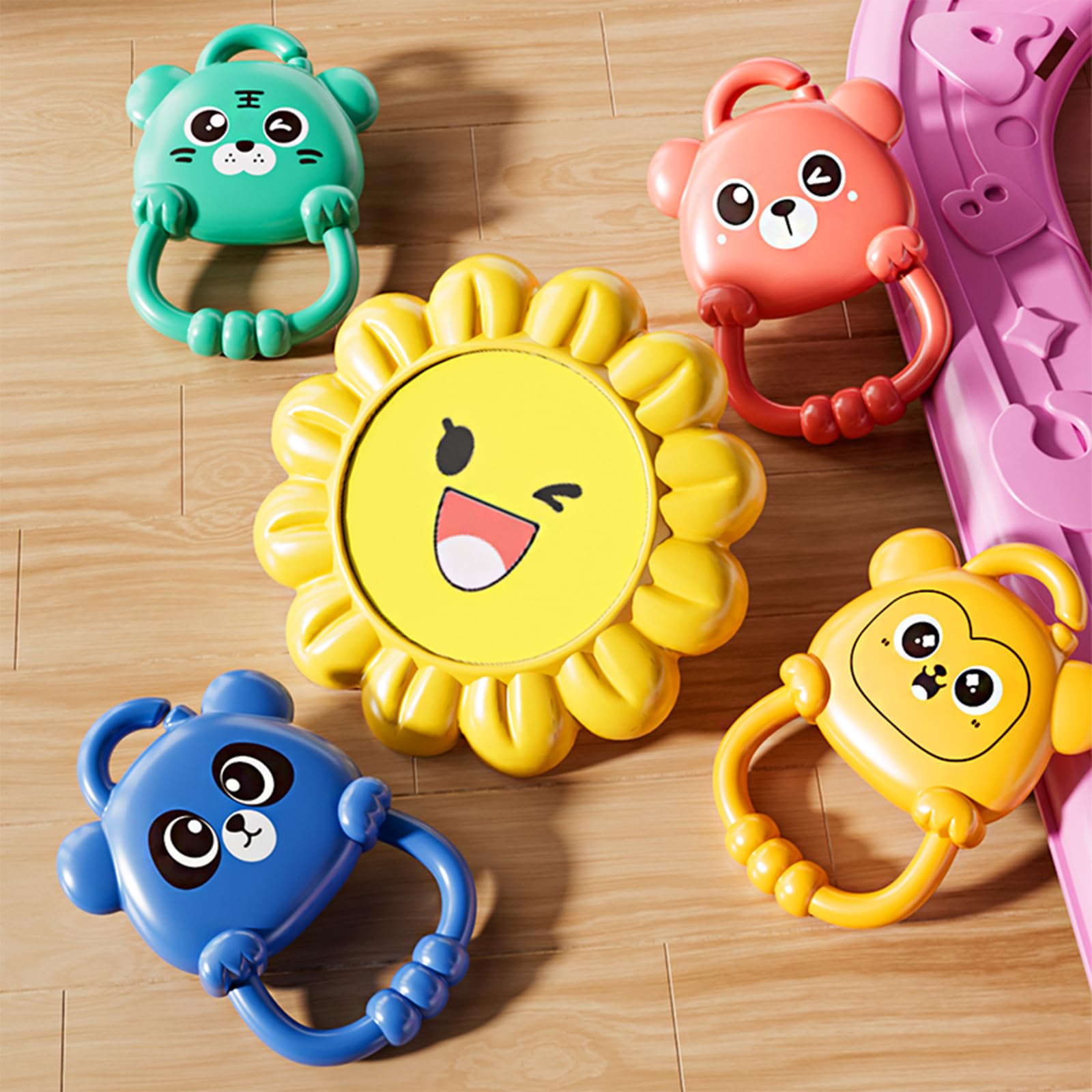 Abundant financial resources baby gym washability; machine-washable fabric simplifies cleanup after messy play.