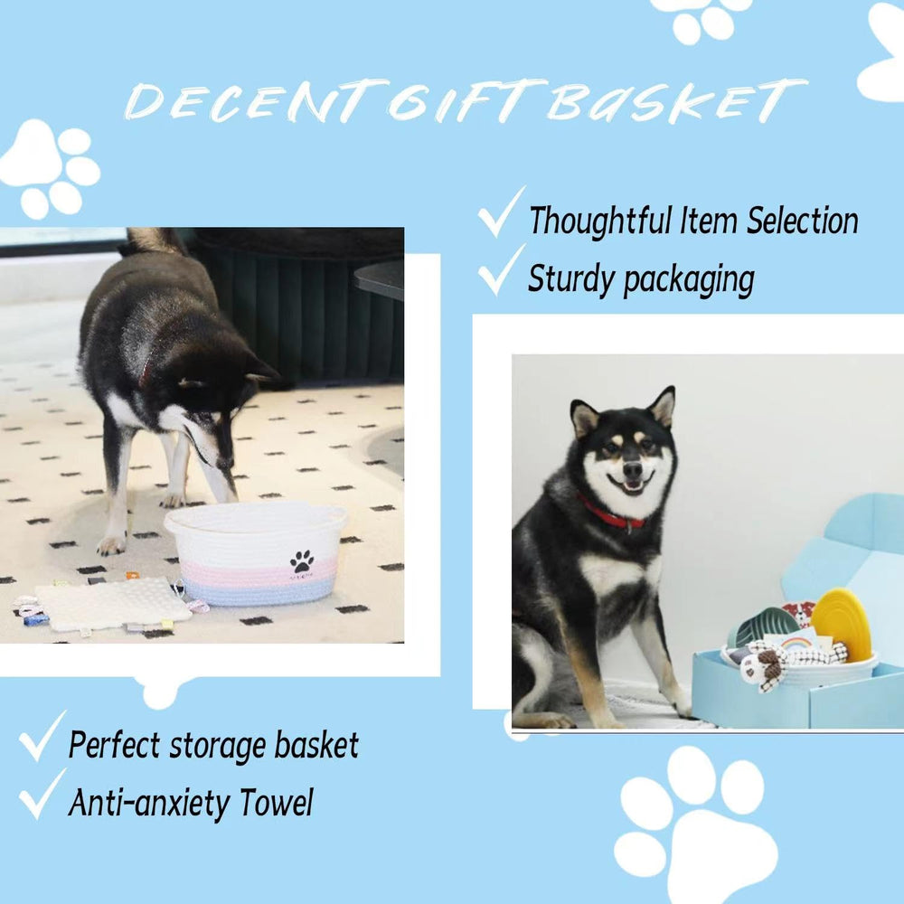 Acalgero Interactive Rope Toys and Towel show engaging play and soothing calm.
