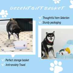 Acalgero Interactive Rope Toys and Towel show engaging play and soothing calm.